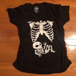 Halloween maternity shirt